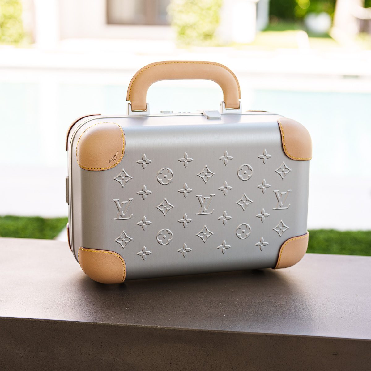 Louis Vuitton Vanity Case Aluminum