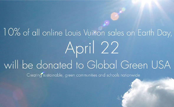 Louis Vuitton Celebrates Earth Day