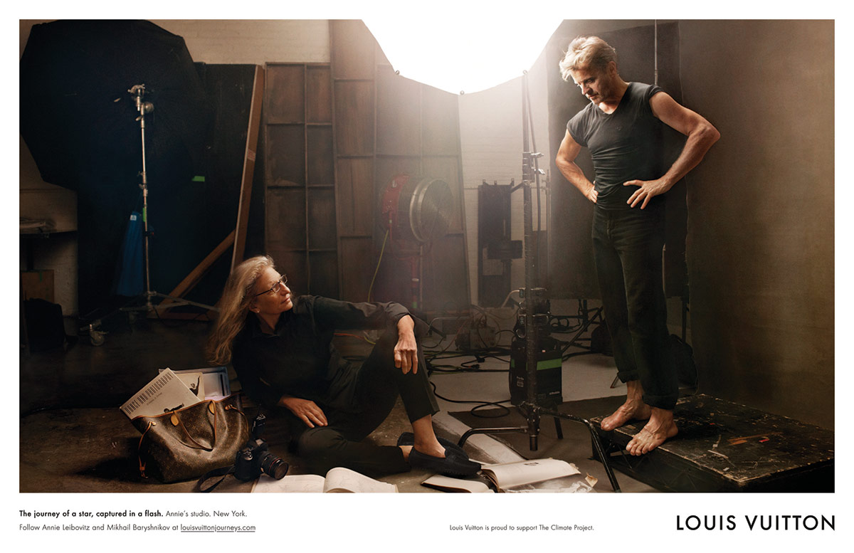 Louis Vuitton Core Values: Annie Leibovitz With Mikhail Baryshnikov