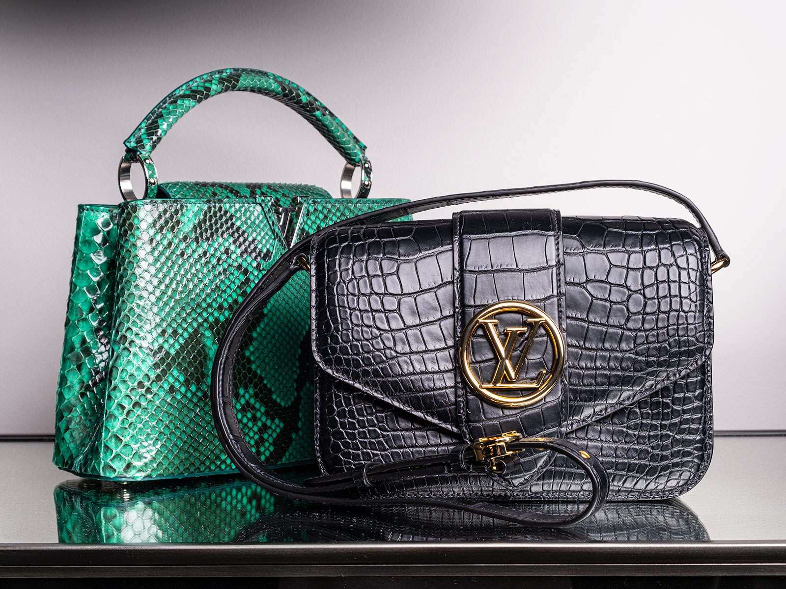 A Look At One-of-a-Kind And Rare Louis Vuitton Exotic Bags