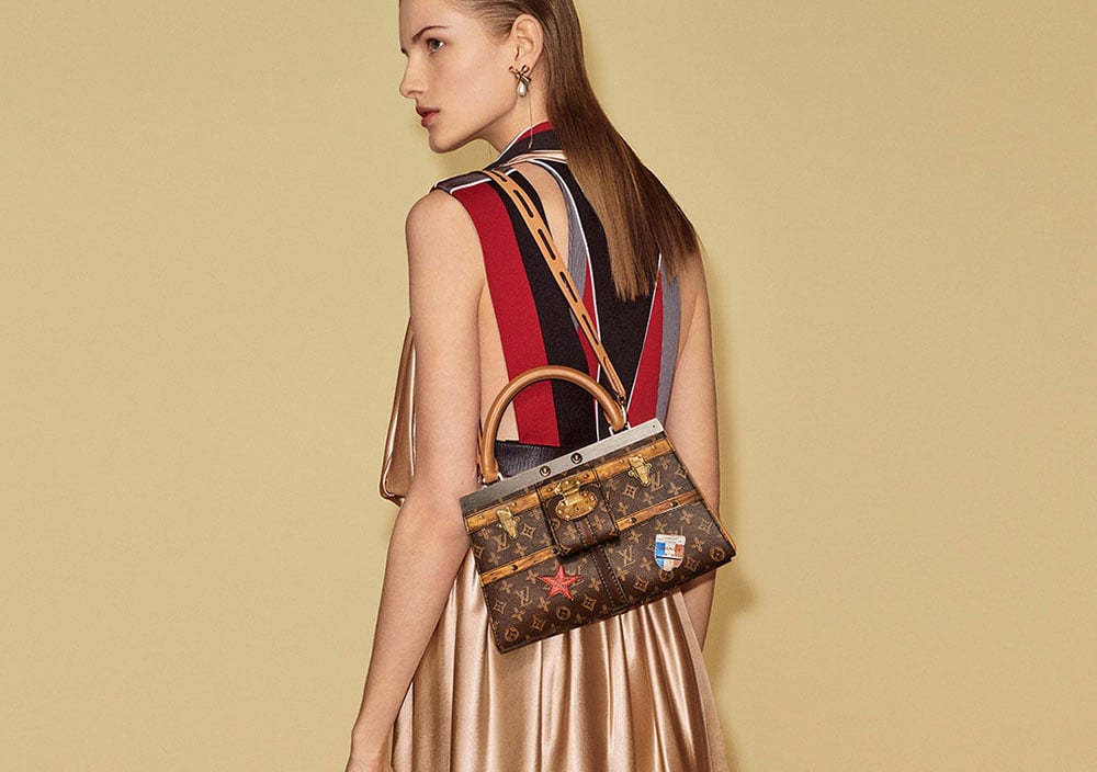 Get A Sneak Peek At Louis Vuitton's Fall 2018 Bags In The Brand's Huge New Ad Campaign