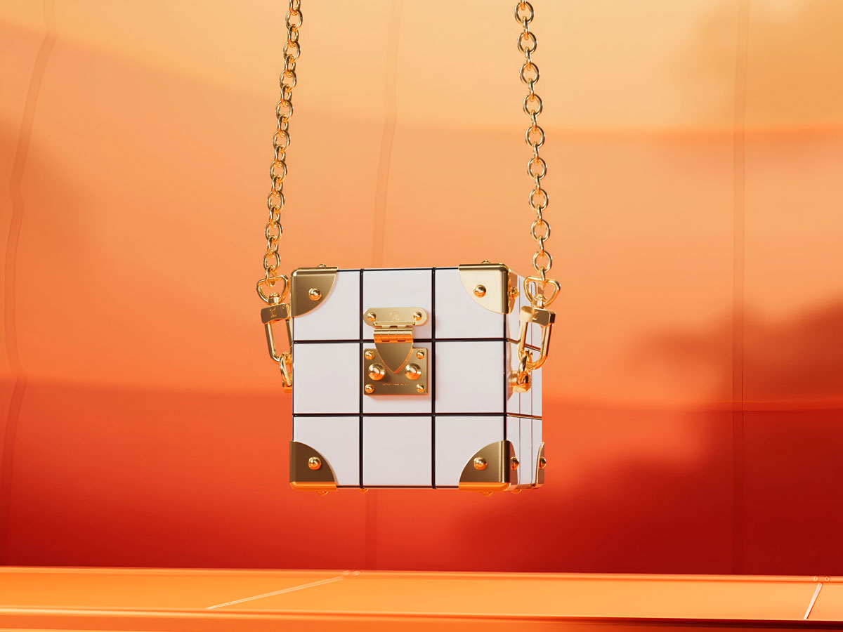 Louis Vuitton Goes Digital Once Again With The VIA Tile Trunk