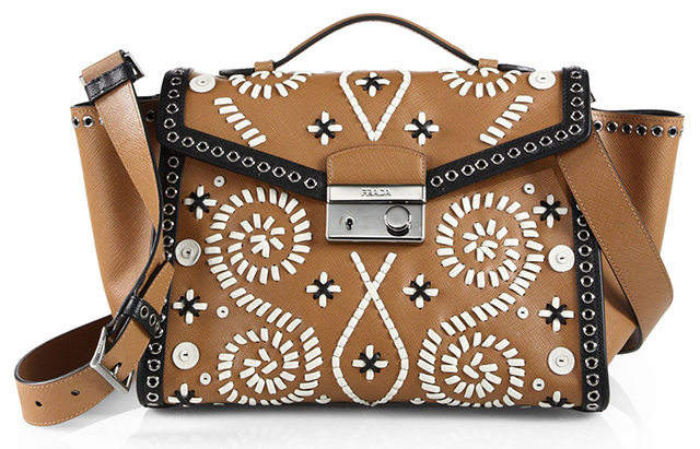Love It Or Leave It: The Prada Saffiano Embroidered Shoulder Bag