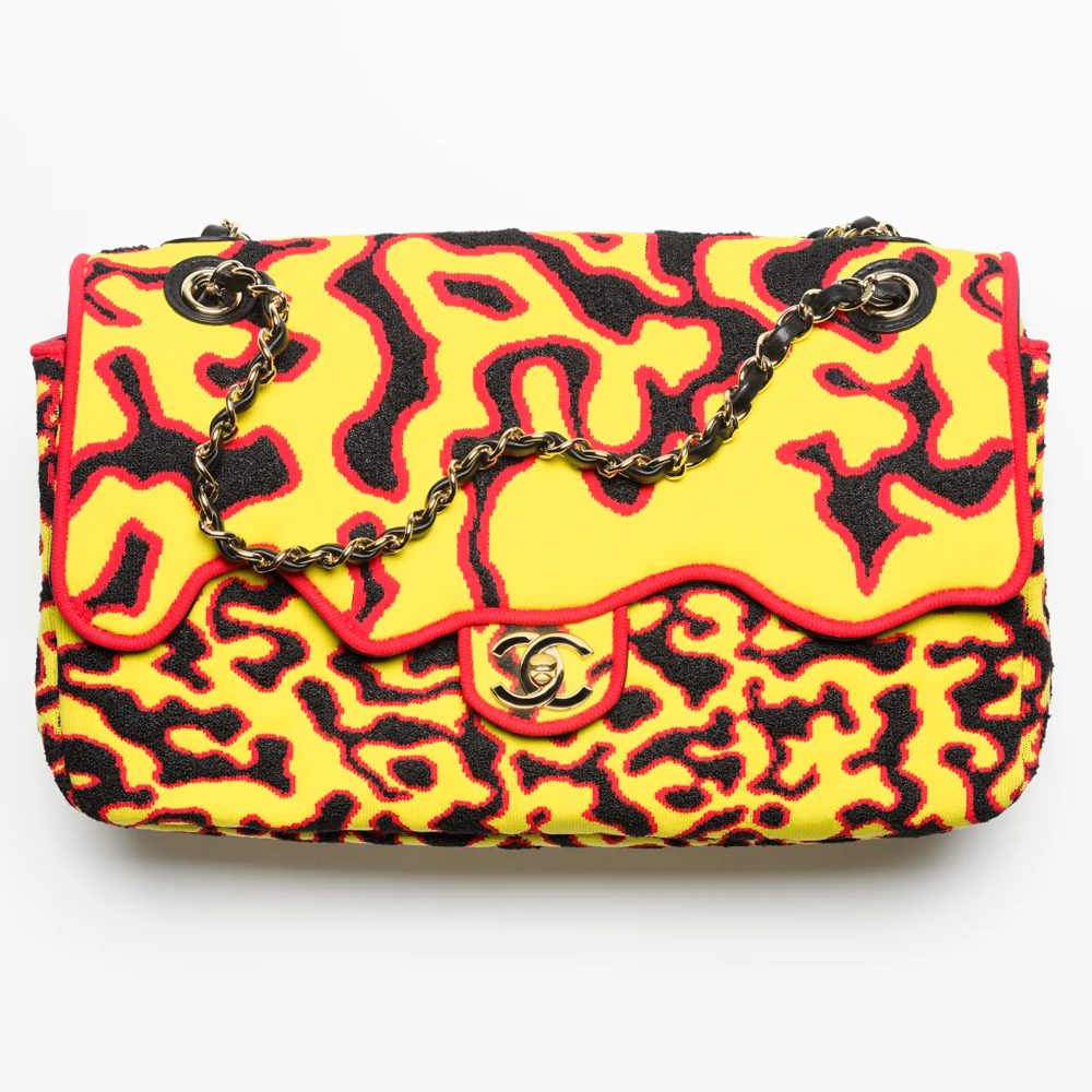 Chanel Graphic Print Flap