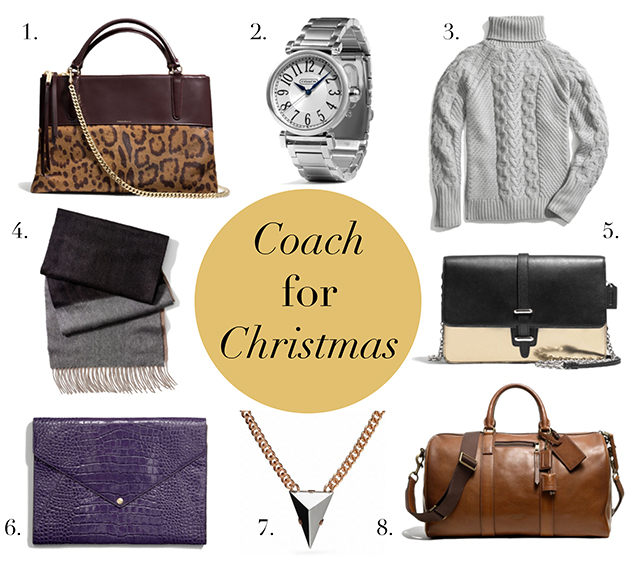 Merry And Bright: Celebrate The Season With Accessories From Coach