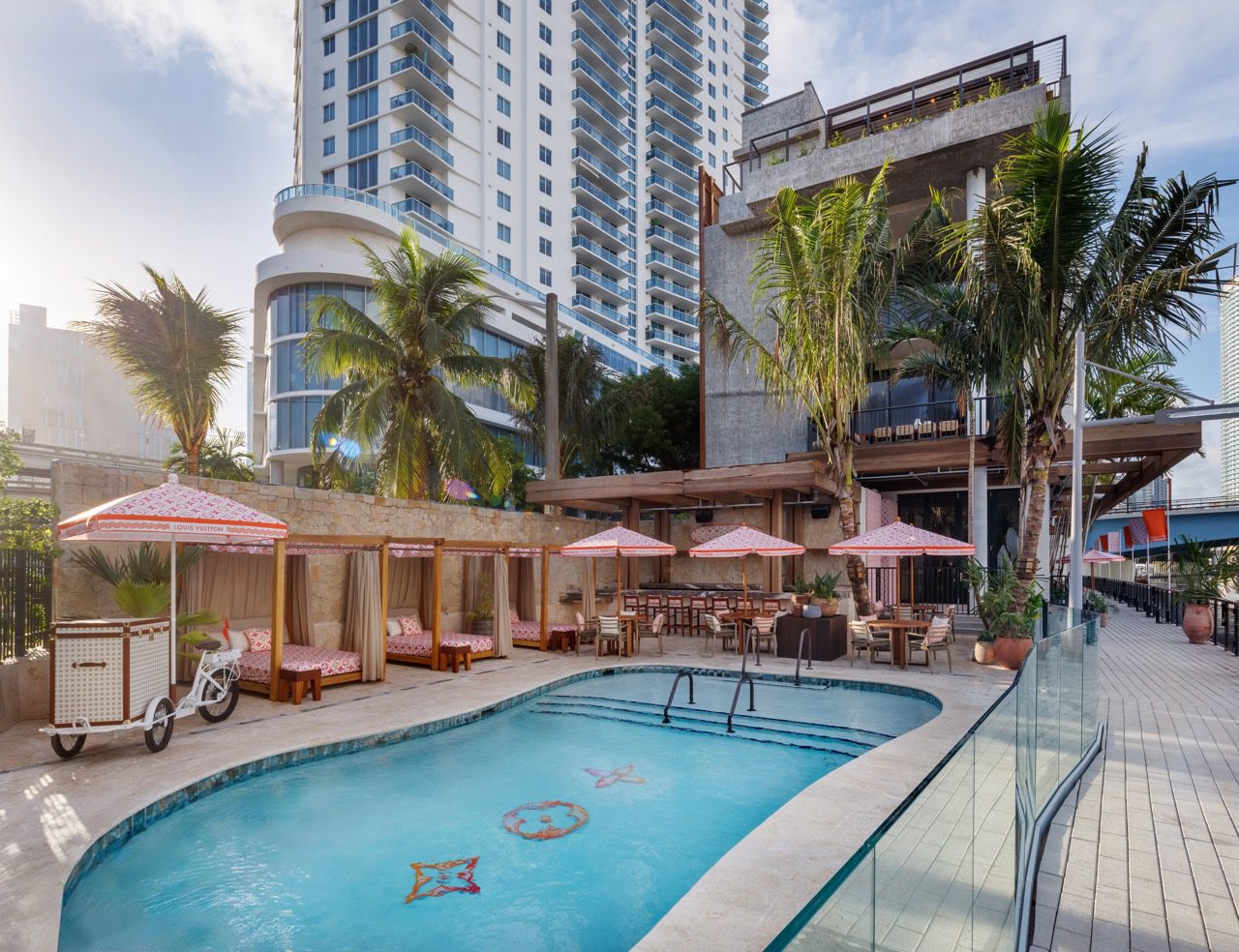 Louis Vuitton Miami By The Pool Popup Shop