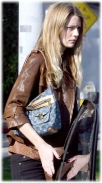 Mischa Barton's Louis Vuitton Baggy PM