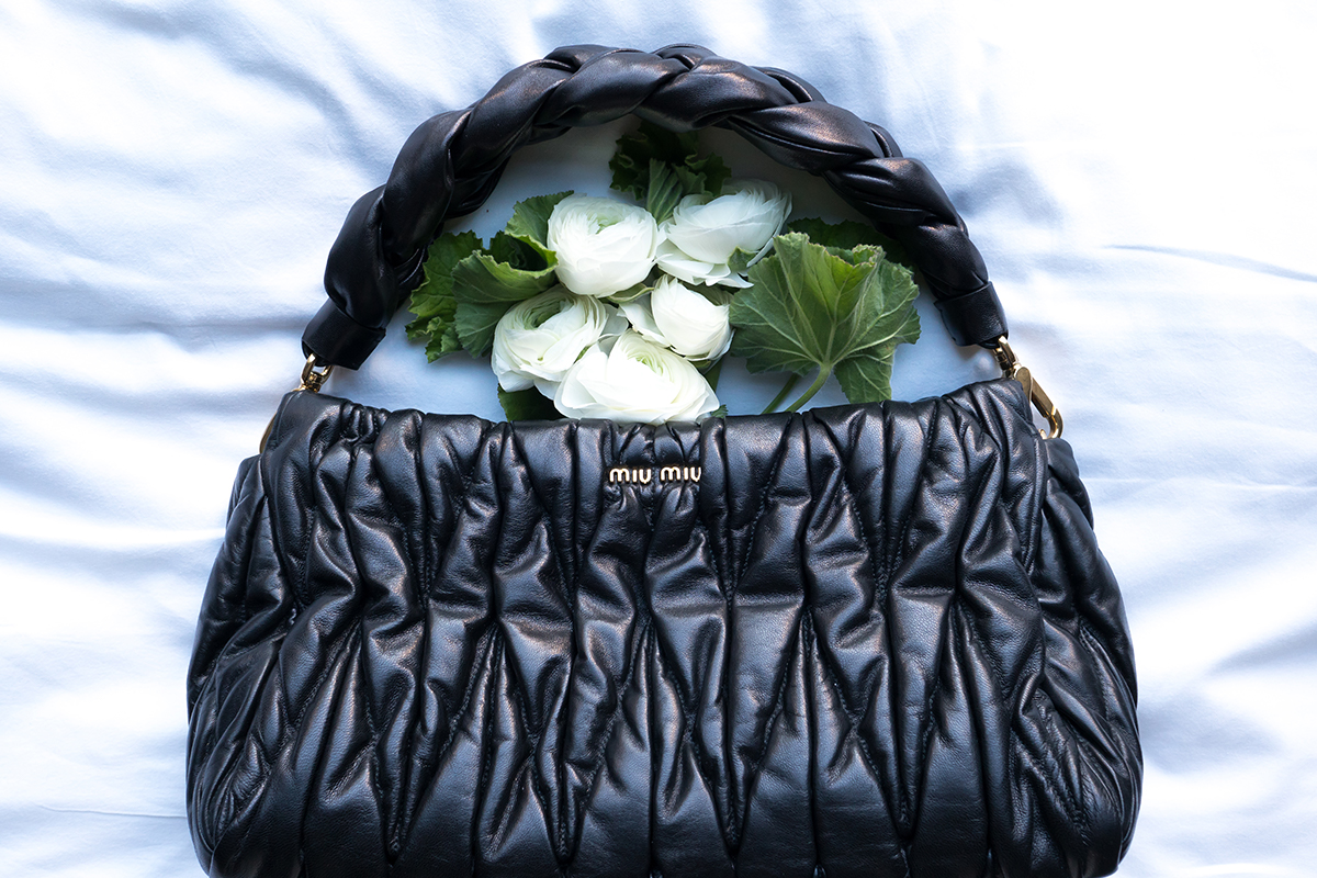 Rediscovering Matelessé With Miu Miu's 'Miu Mega' Bag