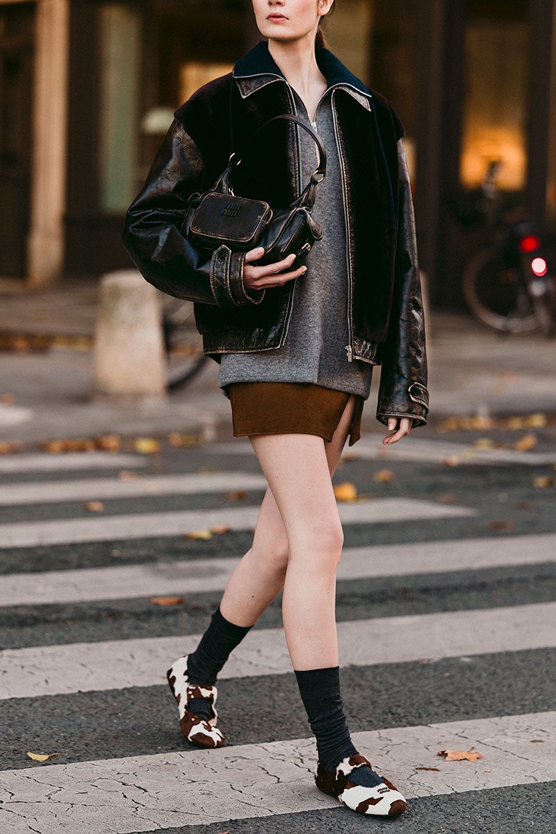 Miu Miu Pocket Bag in black