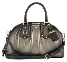 Prada Antik Metallic Dome Bag: Fab Or Drab?
