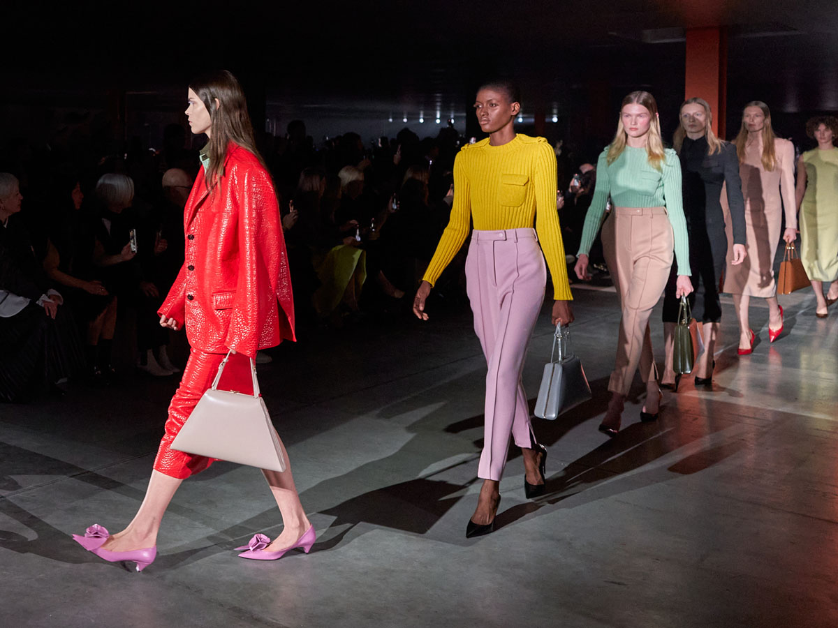 Prada FW23 Introduces A New Trapezoidal Bag Shape