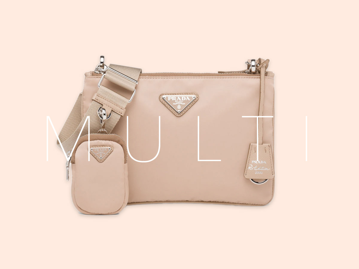 Prada Just Added New Nylon Multi-Bags To Its Lineup