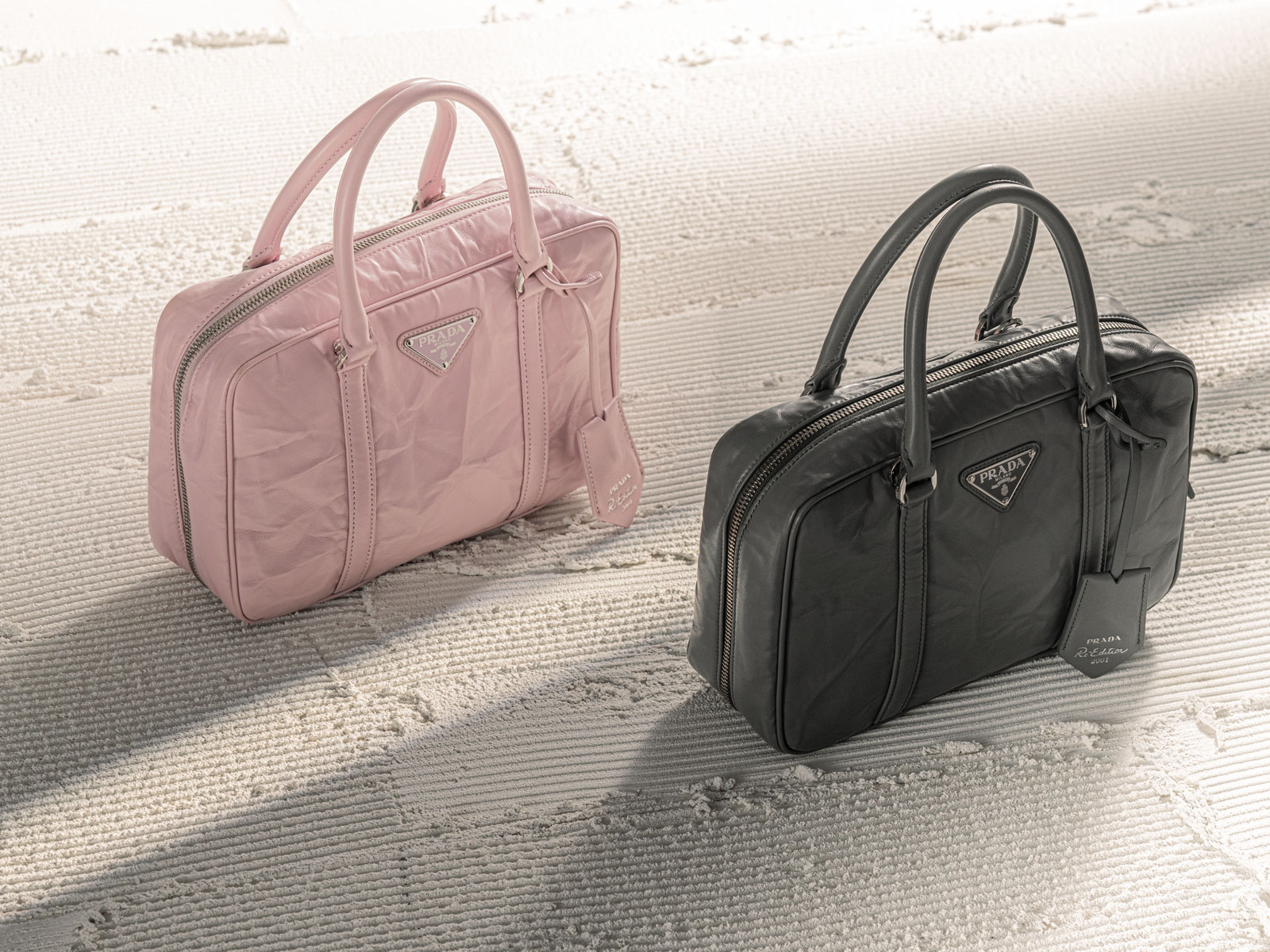 The Highly Covetable And Dimensional Prada Nappa Antique Bags Are Here