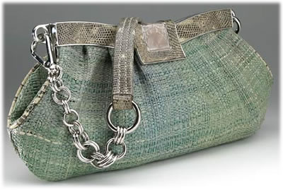 Prada "Paglia Skipper" Shoulder Bag