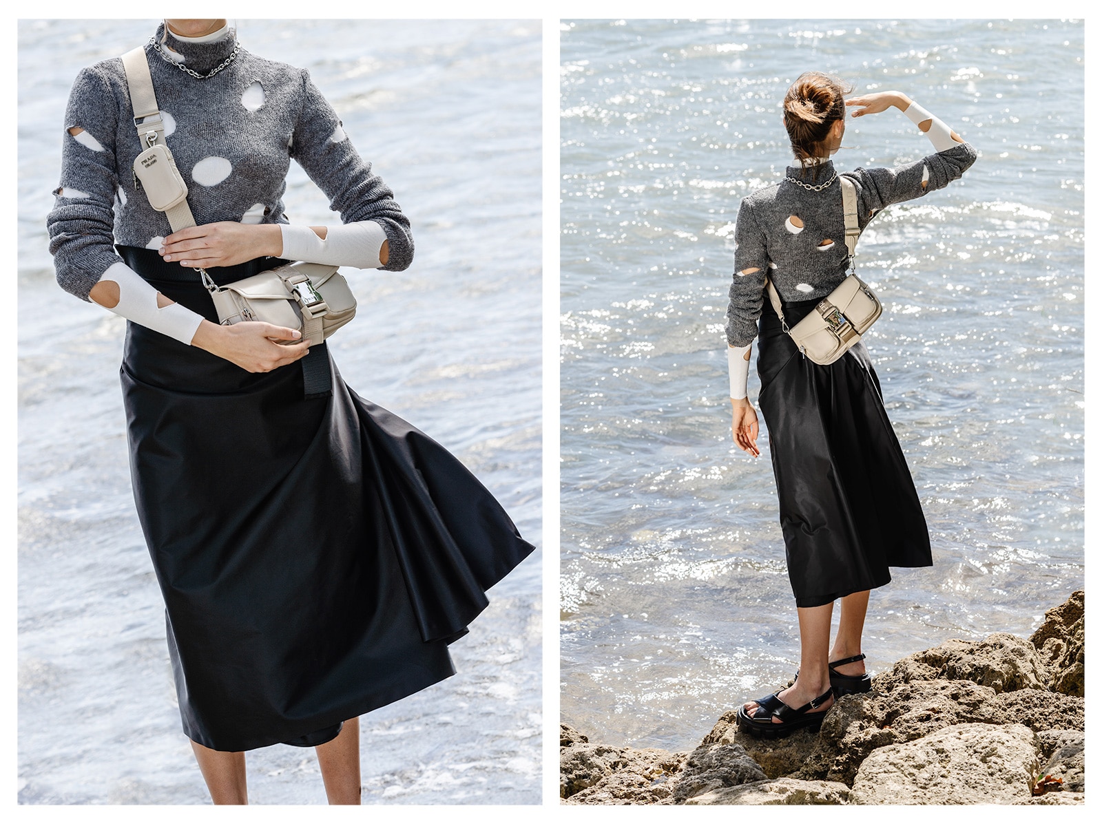 The Prada Pocket Bag Combines Creativity And Functionality