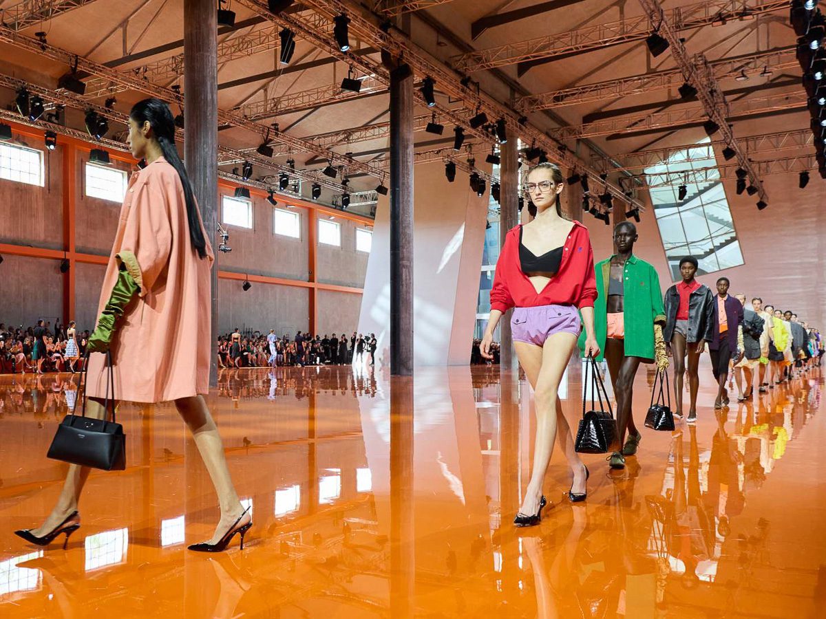 Prada Spring 2026 Adds A Touch Of Contemporary Edge To The Classic Prada Uniform