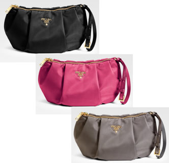 Prada Tessuto Wristlet