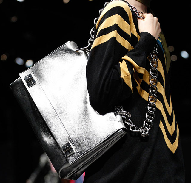 Prada's Fall 2014 Bags Are All About Chain Handles