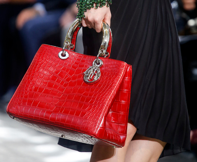 Dior's Spring 2014 Bags Are Wall-to-Wall Exotics