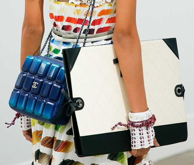 Chanel's Spring 2014 Handbags Have Taken A Detour To Art School