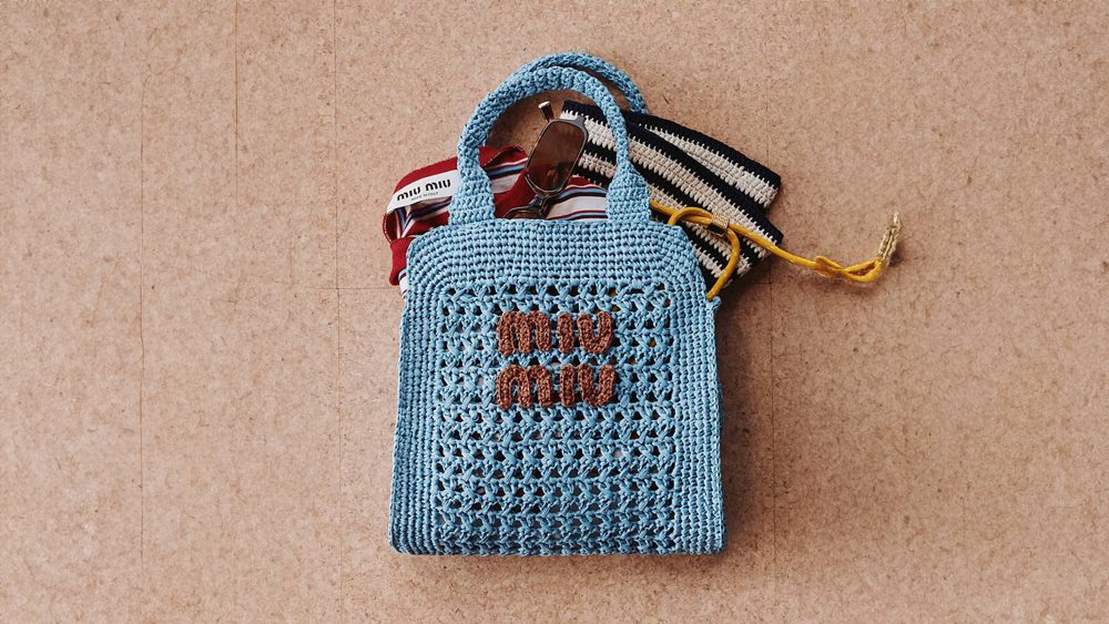 Summer In Style With Miu Miu’s Crochet Bags
