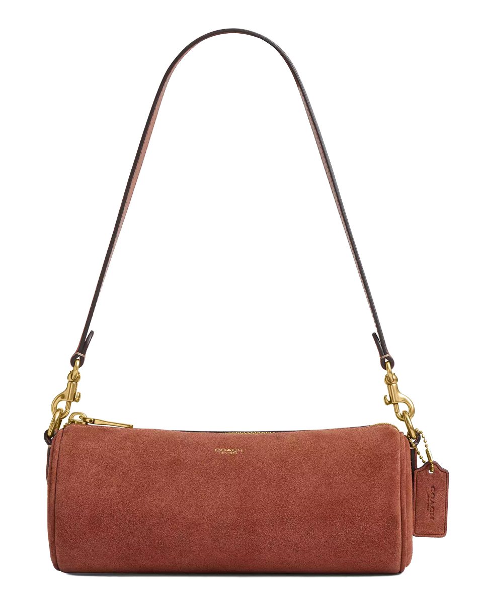 Coach Barrel Bag in Clay