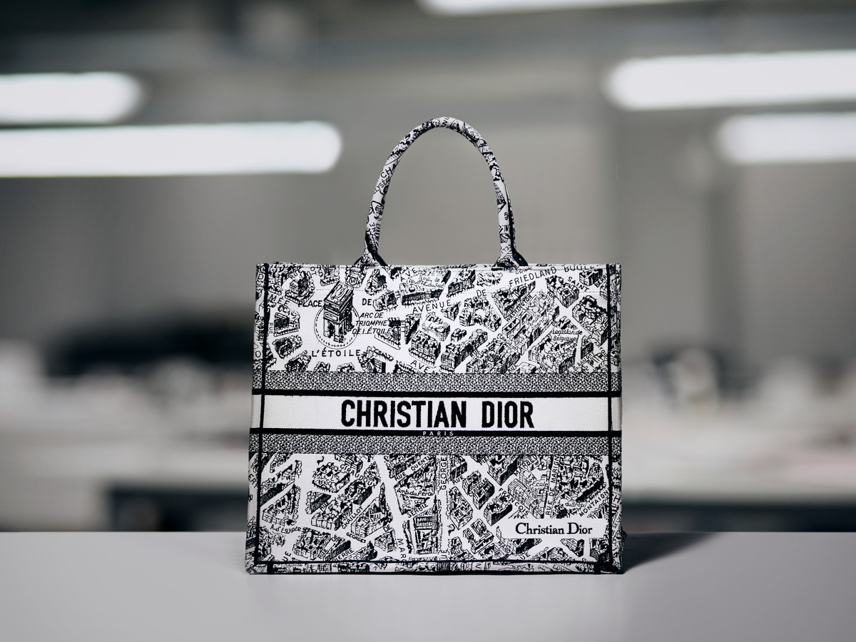 The New Dior Plan De Paris Print Dates Back To The 1950s