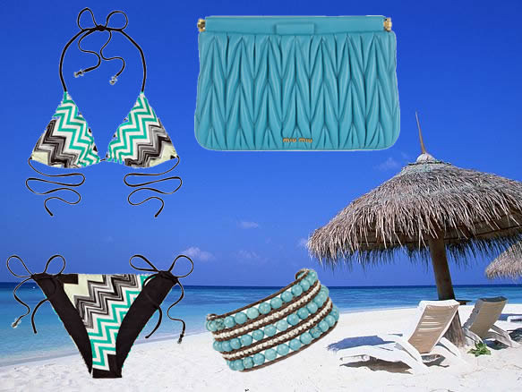 Think Warm Thoughts With Turquoise Accessories