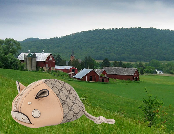 This Little Piggy Comes From Gucci