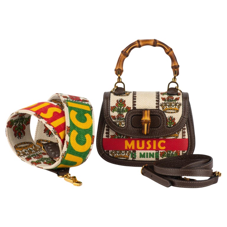 Gucci New LIm.Ed. Music Mini Bamboo Bag