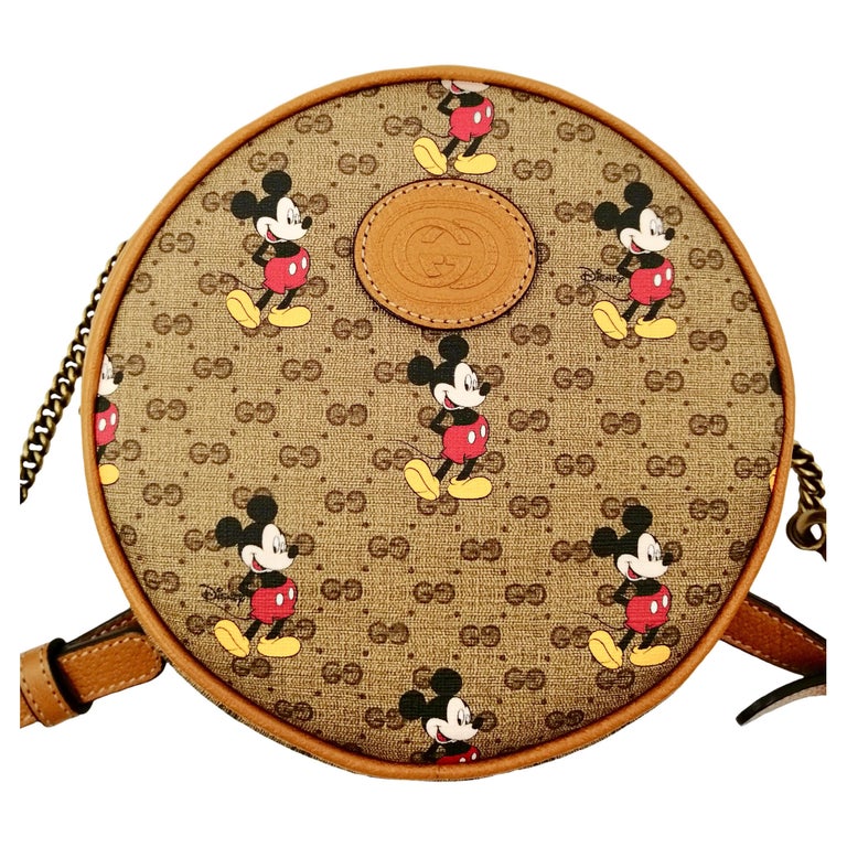 GUCCI DISNEY round GG backpack Mickey Mouse