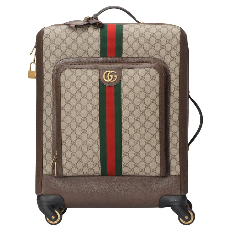 $3550 New Gucci Savoy medium cabin plus trolley Suitcase