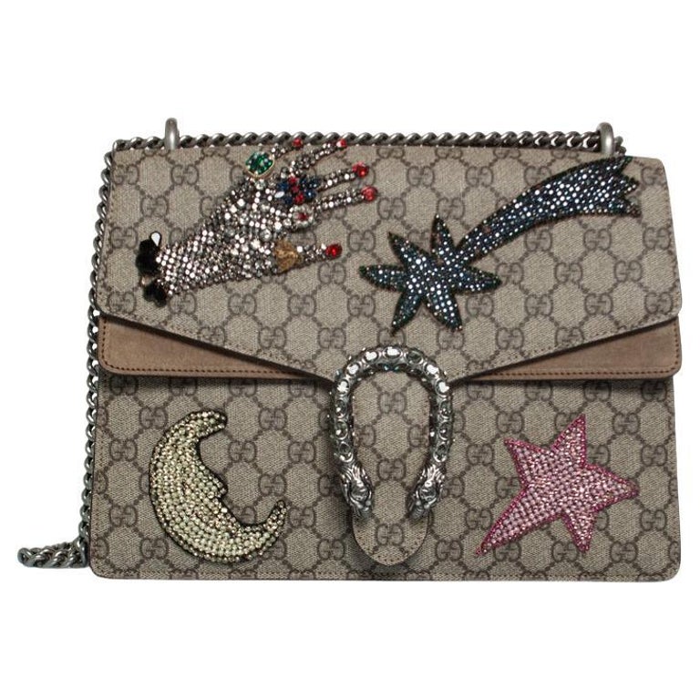 Gucci, GG supreme shooting star Dionysus bag