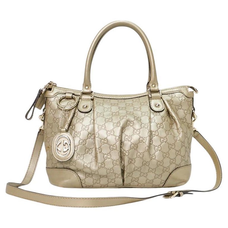 Gucci Shopper Square Medium Guccissima Gold
