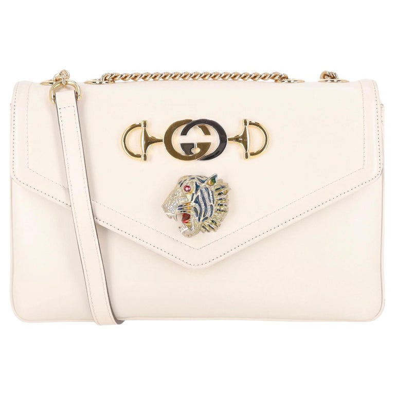 Gucci Leather Rajah Shoulder Bag