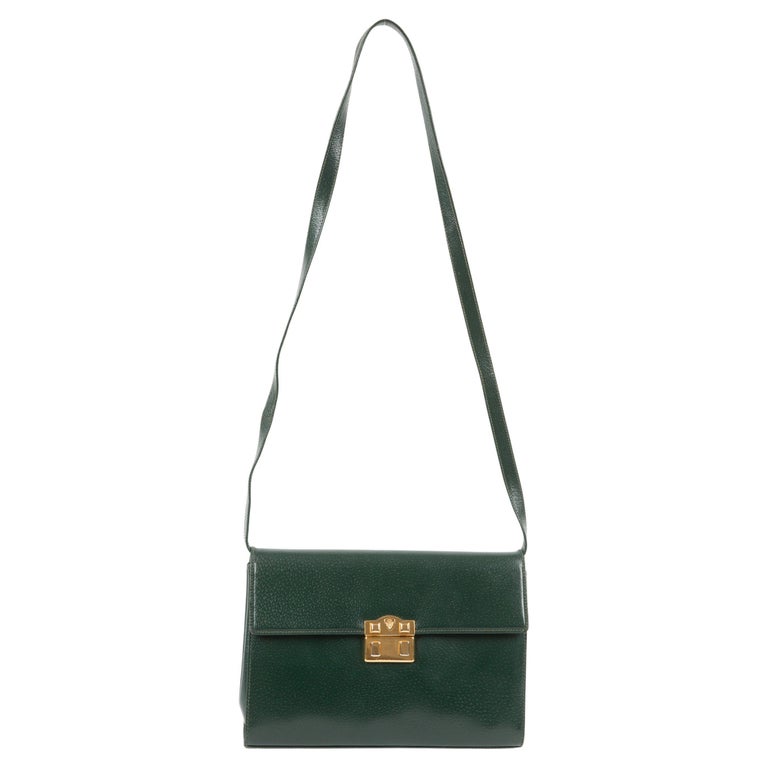 Gucci Green Shoulder Leather Bag