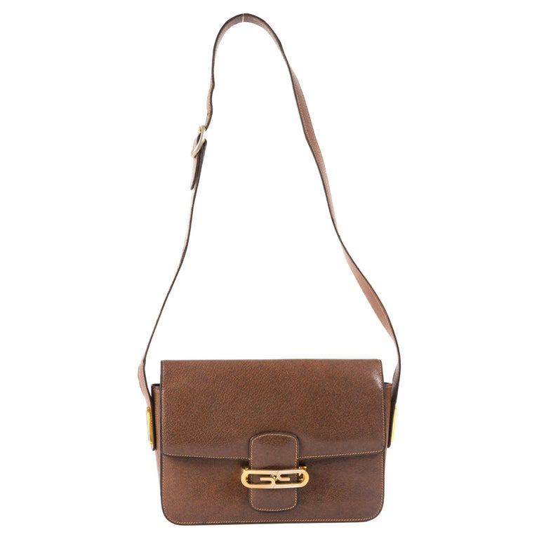 Gucci Nut Leather Shoulder Bag