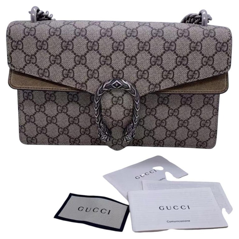 Gucci Dionysus Medium Shoulder Bag Chain Bag gGray