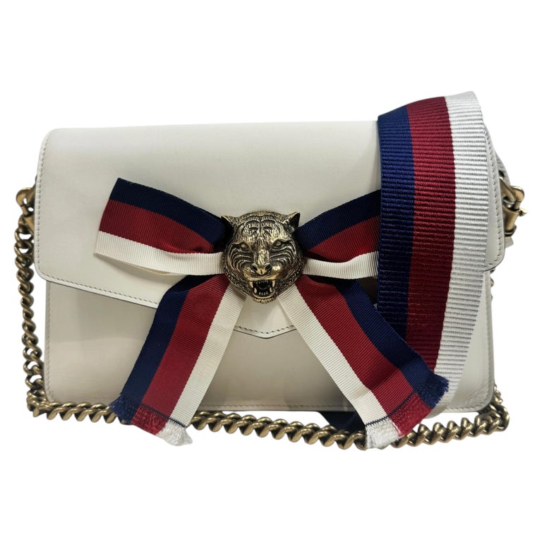 Gucci Alessandro Michele 2016 Broadway white calfskin bag