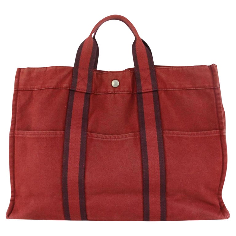 Hermès Red Foure Tout GM Tote bag 11her104