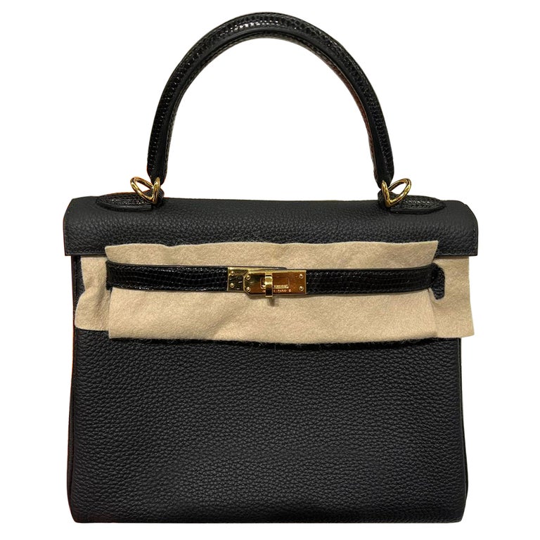 Hermès Kelly Touch 25  Togo  Noir Limited Edition