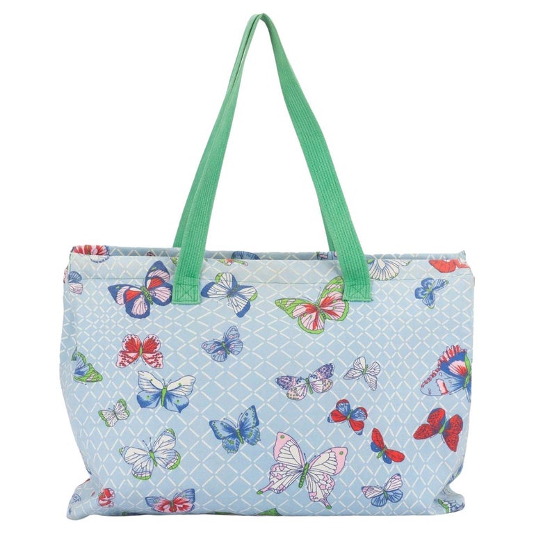 Hermès Large Butterflies Beach Bag