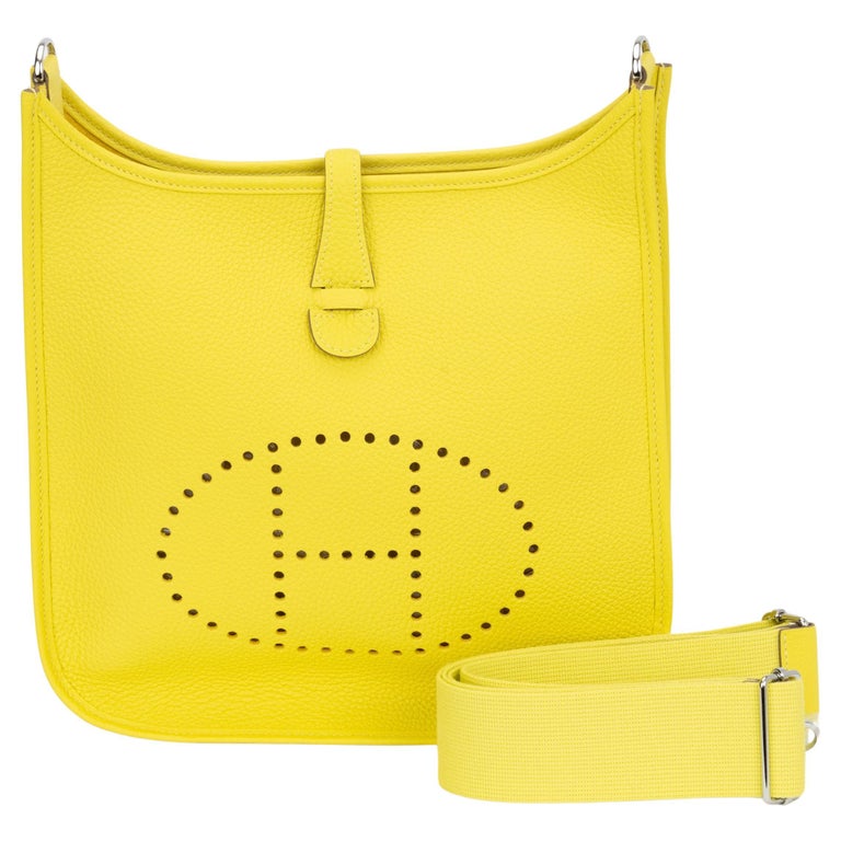 Hermès New Lime Togo Evelyne PM