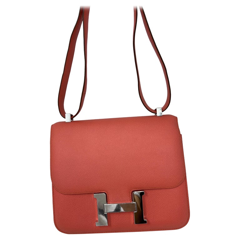 Hermes Pink Constance 24 Bag