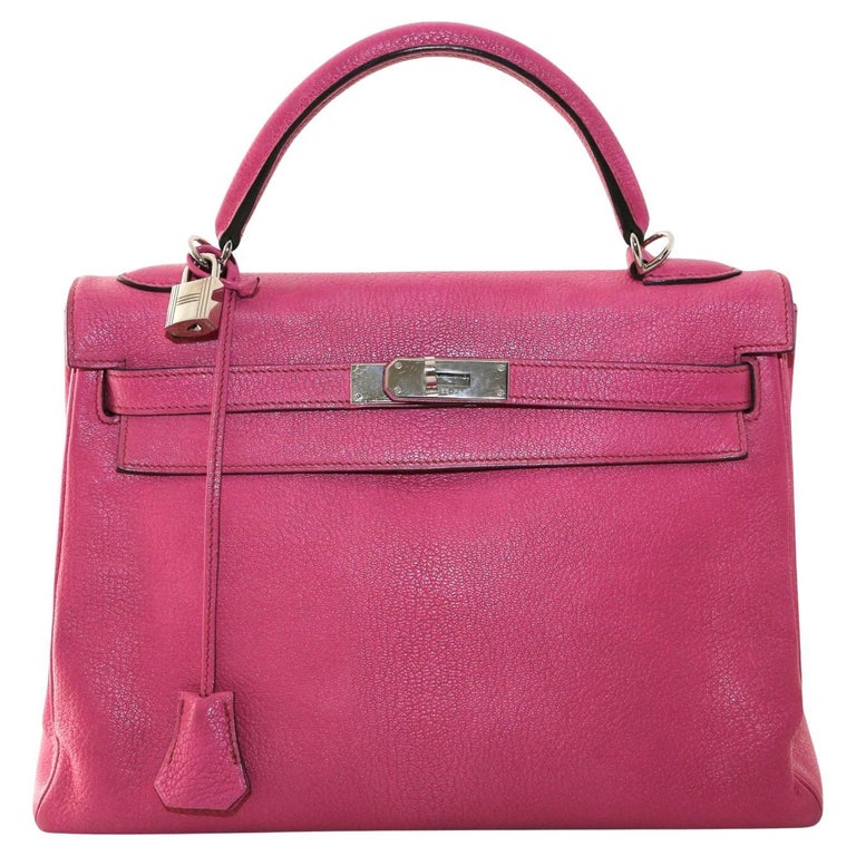 Hermès Kelly 32 Pink Magnolia PHW
