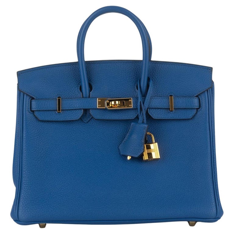 Hermès Birkin 25 Blue Electrique Togo