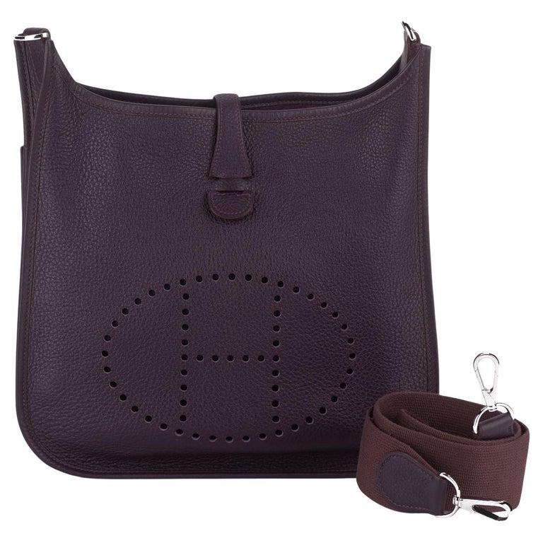 Hermès Medium Raisin Evelyne Poche 29