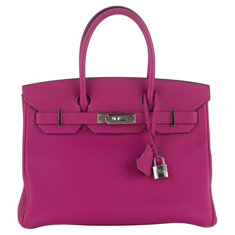 Hermès Birkin 30 Rose Pourpre Togo