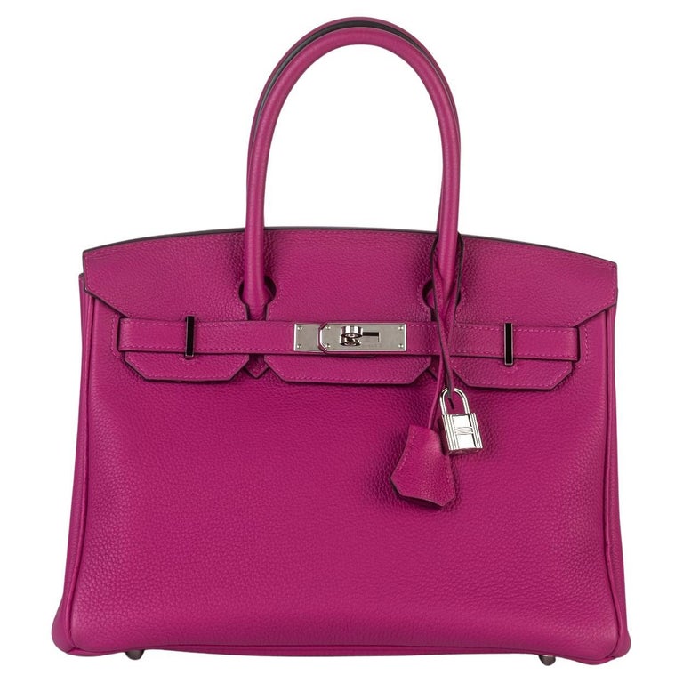 Hermès Birkin 30 Rose Pourpre Togo