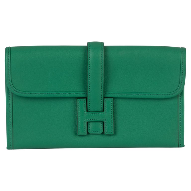 Hermès Bamboo Swift Jige Elan Clutch